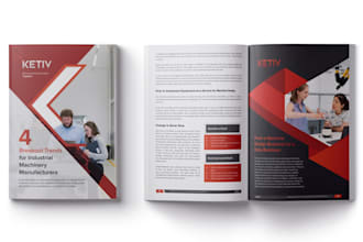 design a corporate brochure for your business