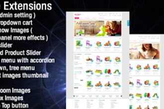 give you kids / children magento ecommerce store theme