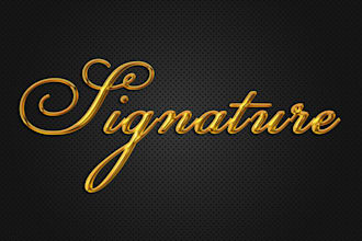 design professional unique signature logo