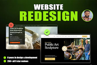 redesign or customize wordpress websites