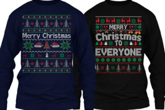 do ugly christmas sweater and hoodie designs for you