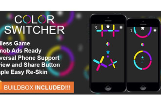 color switch buildbox template