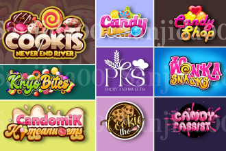 do chocolate,treat,freeze dried candy,bakery,kids or 3d logo
