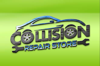 do a professional modern custom 3d logo design for your business