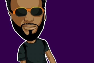 design cartoon portrait, logo,business card, album artwork