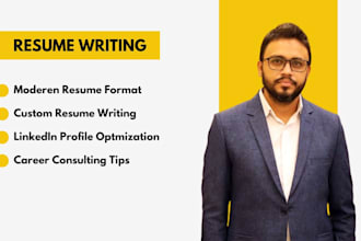 redesign professional resume and optimize linkedin profile