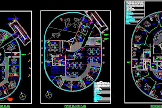 electrical cad layouts  for construction and council approval