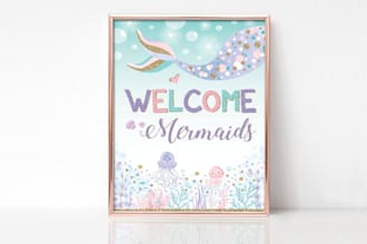 create a customized  party welcome sign for all occasion
