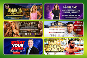 design facebook cover and social media banner