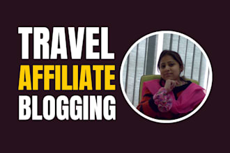 create automated travel affiliate blog for passive income