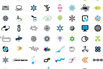 supply you with over 577 LOGOS and quality samples we have designed n worked on