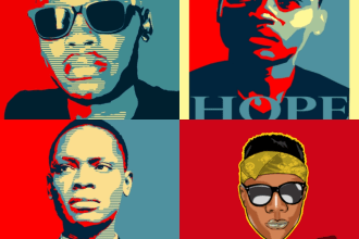 do a cool professional vector and cartoon portrait for you