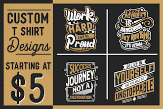 do custom typography t shirt design and minimalist graphic for t shirt