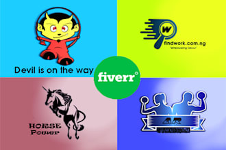 create 2 amazing and unique logo within 24hrs