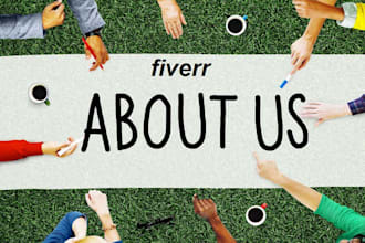 write an amazing about us page