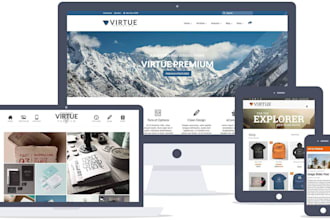 make a complete website by wordpress