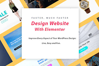 design website with elementor