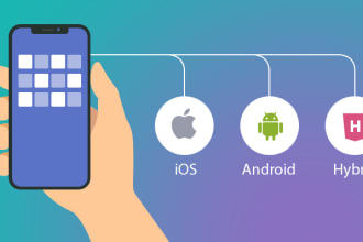 develop hybrid flutter mobile apps