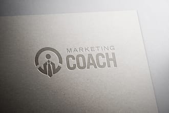 design logo and advanced, 3d mock up