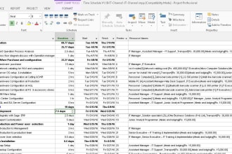 create ms project files with project plans