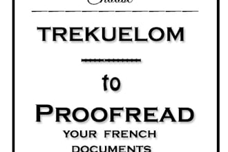 accurately proofread your french articles