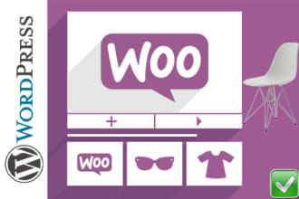 setup, fix, speed up and customize woocommerce store