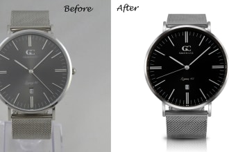 jewelry retouch and watch retouch click to judge