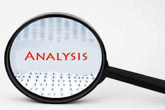 do data analysis, picture analysis, data scrapping