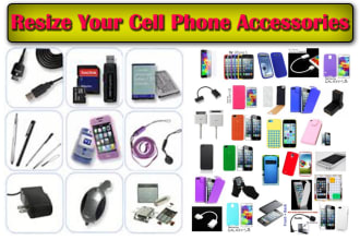 resize your cell phone accessories