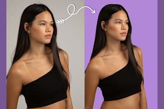 retouch your studio images in bulk