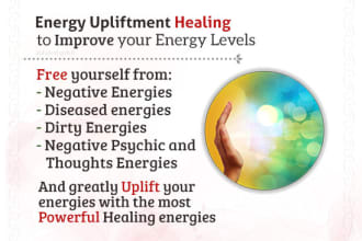 do deep energy healing to greatly uplift your energies