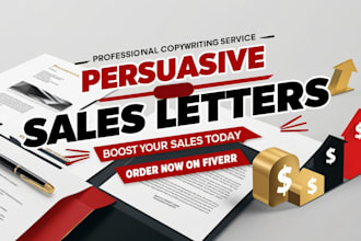 write a persuasive salesletter, salescopy