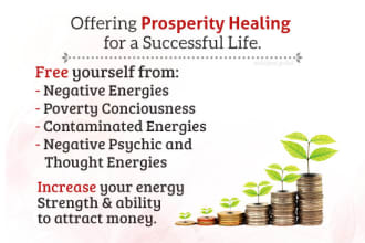 do healing to help you attract great prosperity and success