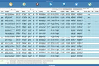 search any market,company,email,website,address,phone number