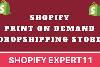 make a print on demand shopify theme design store