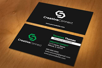 do professional business card, business card design