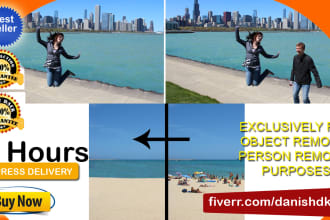 remove or add object or person in your image professionally