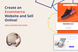 ecommerce website online store with wordpress woocommerce