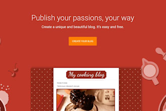 create blogger website or fix any issue on blogspot site