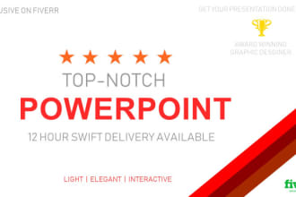 design branded powerpoint presentation with premium themes