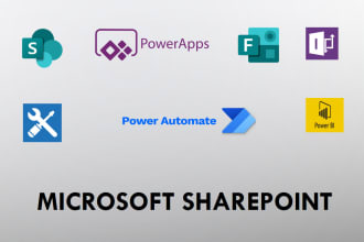 develop forms, create list and workflows in sharepoint