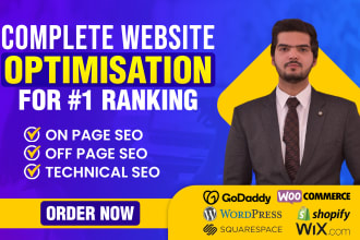 seo optimize and boost up your website for ranking