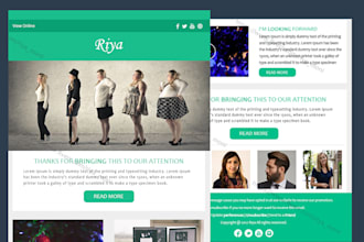 design responsive html email template