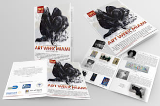 professional bifold and trifold brochure