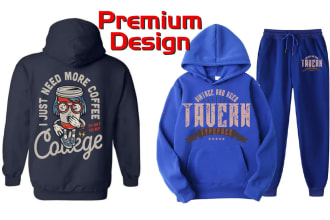design custom hoodies, streetwear, tracksuit for clothing brand