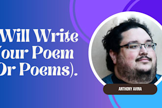 write custom poems or poetry collections