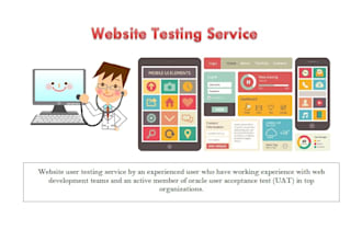 do website testing  testing as user