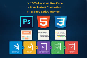 convert xd,figma,PSD to responsive HTML5 or react