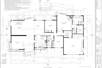 draw 2d architectural plan on autocad
