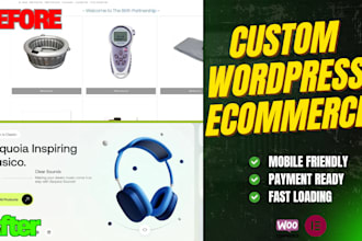 design a high converting woocommerce store